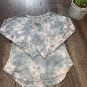 Long sleeve tie-dye